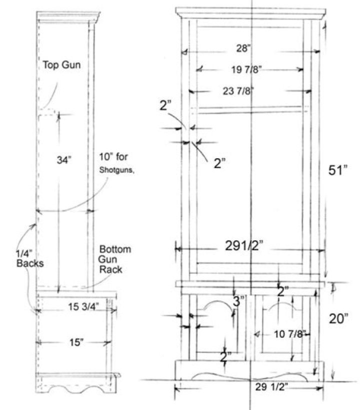 Free Gun Cabinet Plans PDF – Secure Your Firearms Today