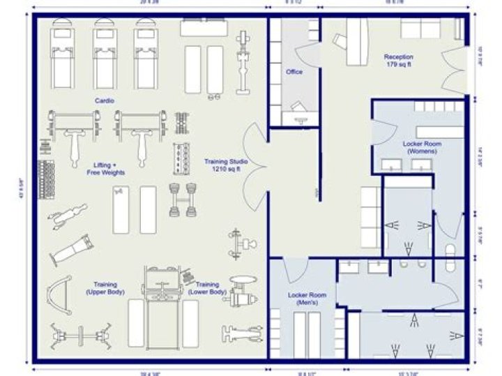 Download Gym Floor Plan PDF for Optimal Workout Layout
