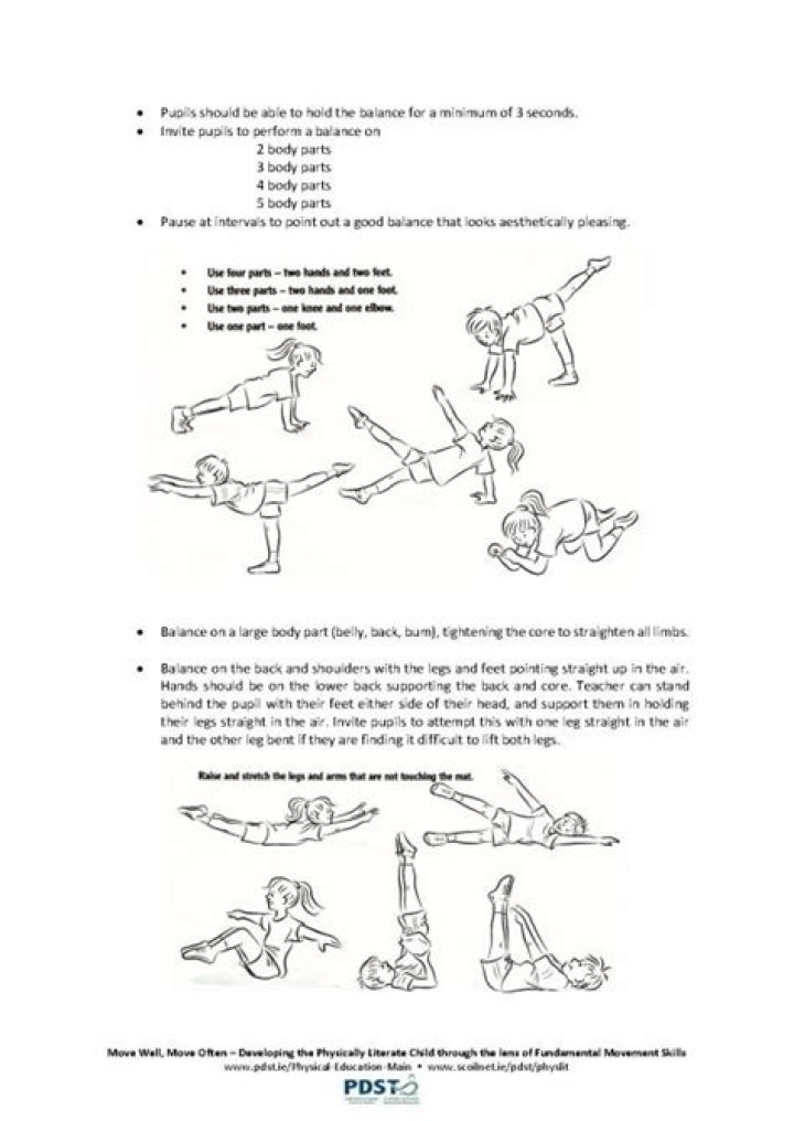 Free Gymnastics Lesson Plan PDF for Beginners