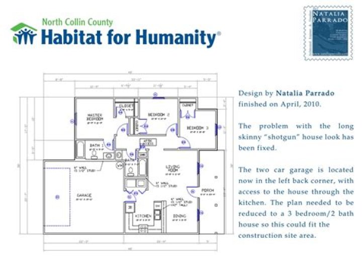 Affordable Habitat for Humanity House Plans PDF Download