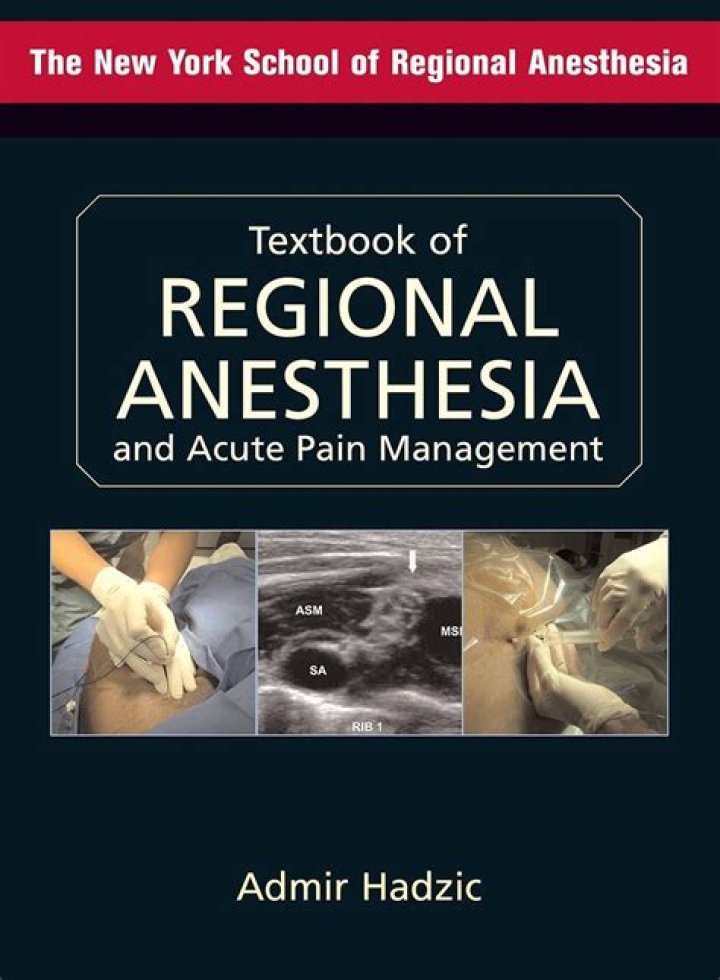 Hadzic’s Textbook of Regional Anesthesia & Acute Pain Management: Essential PDF Guide