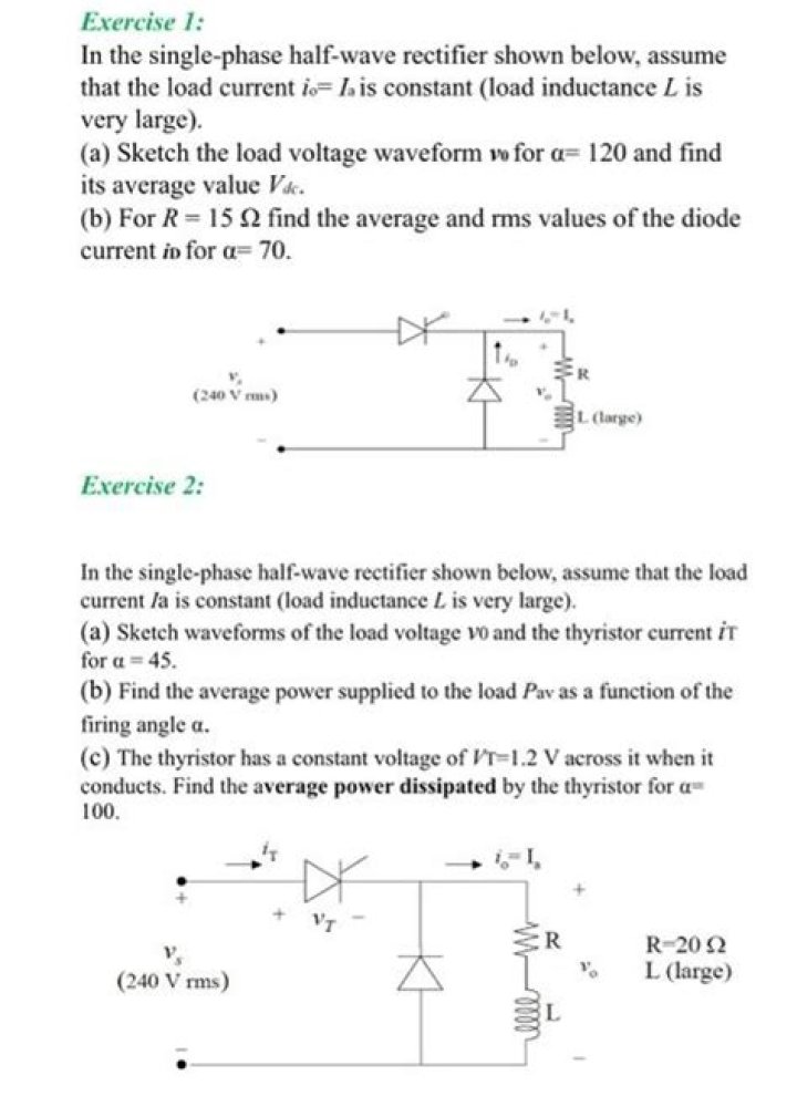 Half Wave Rectifier Questions & Answers PDF – Expert Guide & Tips
