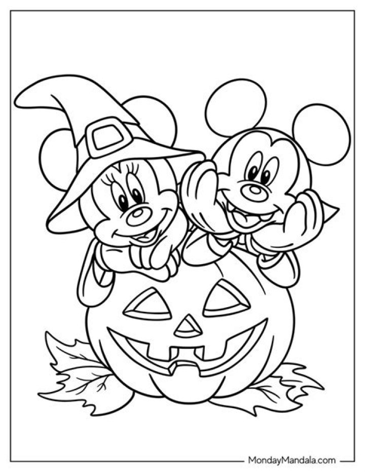 Halloween Color Sheets PDF for Kids & Adults