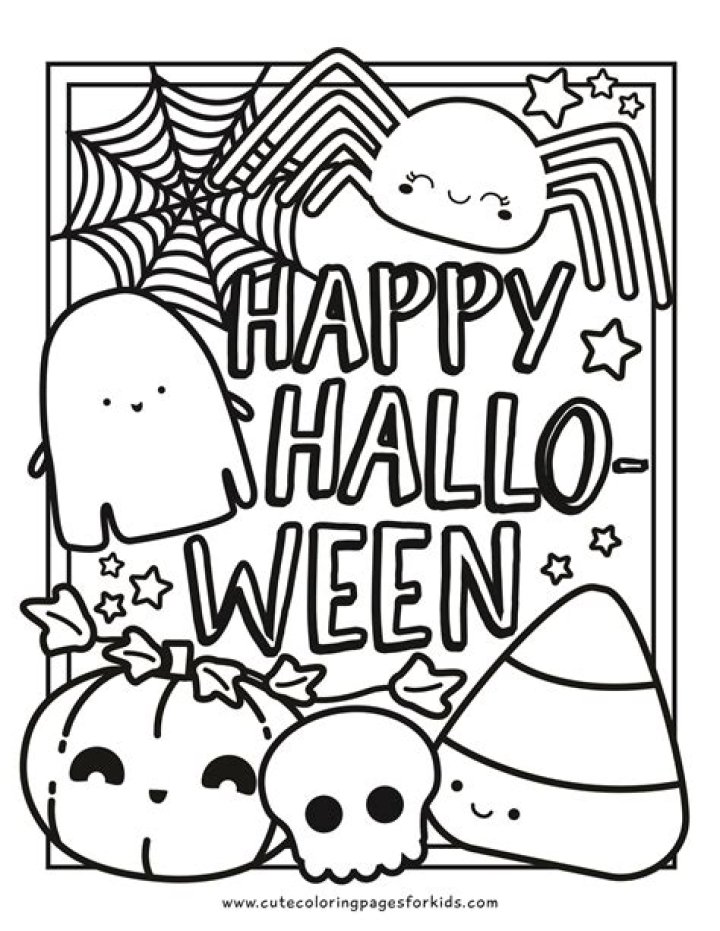Free Halloween Colouring Sheets PDF – Print & Color Fun