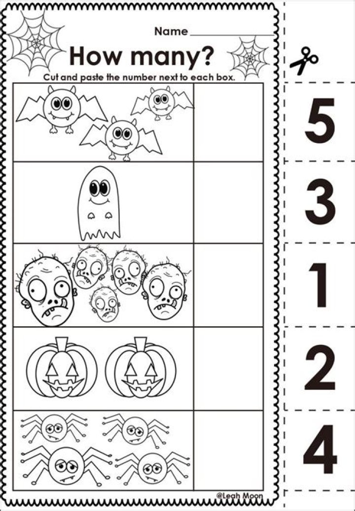 Halloween Preschool Worksheets PDF – Fun & Educational Halloween Activities