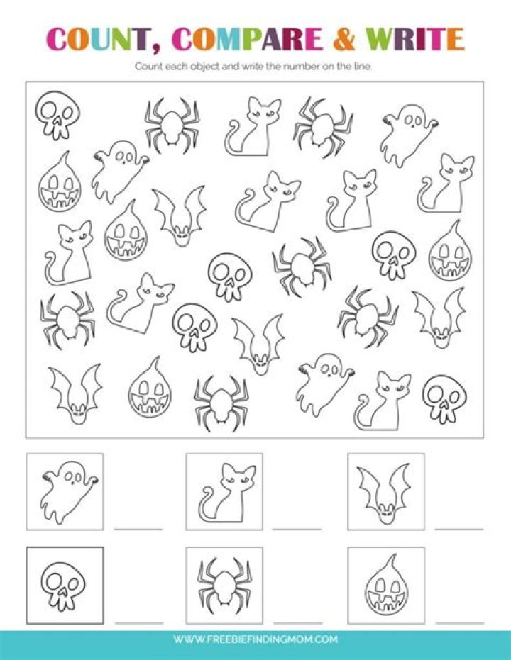 Halloween Worksheets for Preschool PDF – Fun & Educational Printables