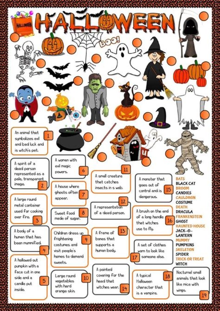 Halloween Worksheets for Preschoolers PDF – Fun & Educational Activities
