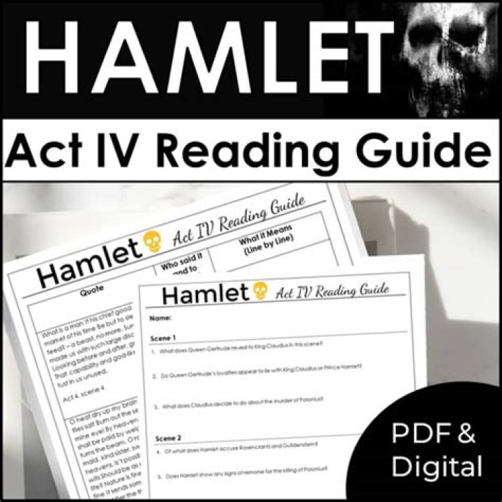 Hamlet Act 4 Questions & Answers PDF – Free Study Guide