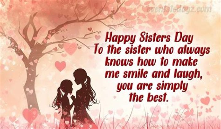 Happy Sisters Day Wishes, Messages and Quotes WishesMsg