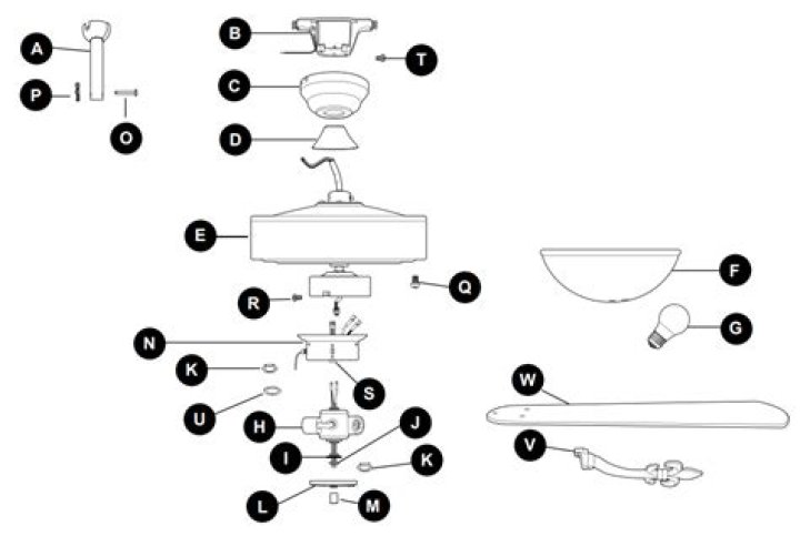 Harbor Breeze Replacement Parts List PDF for Easy Repair