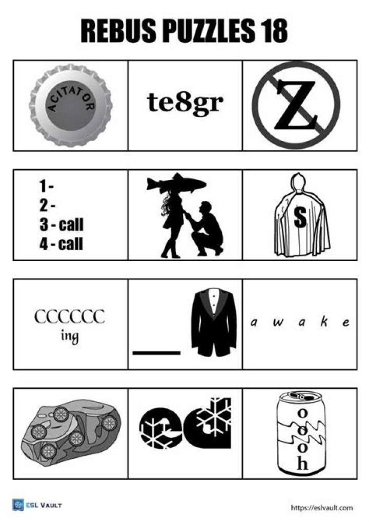 Master Hard Rebus Puzzles with Answers PDF Download