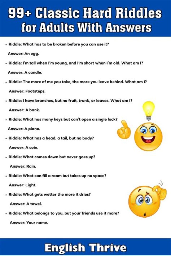 Hard Riddles with Answers PDF – Solve Challenging Puzzles Today