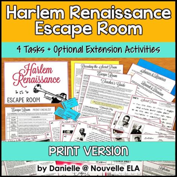 Harlem Renaissance Escape Room Answer Key PDF – Solve & Explore