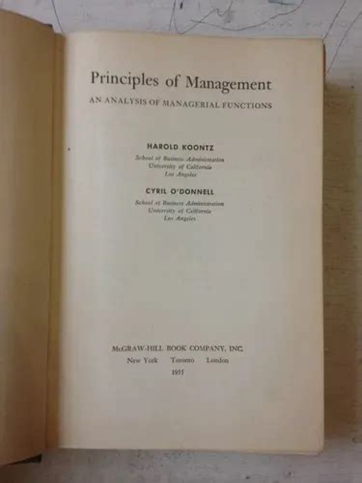 Harold Koontz’s Timeless Principles of Management PDF Guide
