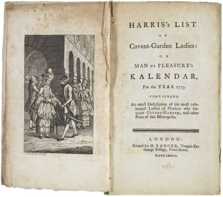Harris’s List of Covent Garden Ladies PDF: Full Collection