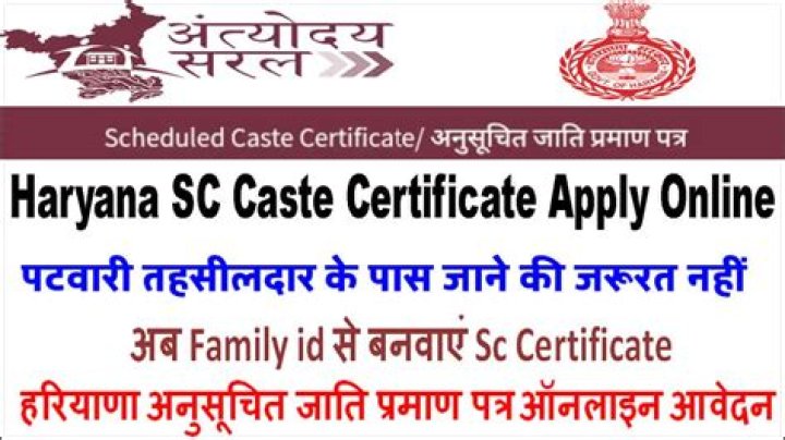 Haryana SC Caste List PDF: Detailed Breakdown & Access