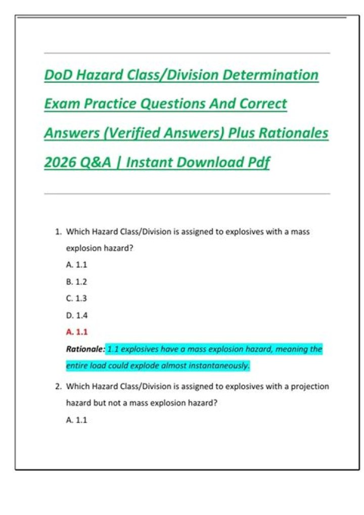 Hazard Questions and Answers PDF: Essential Safety Insights