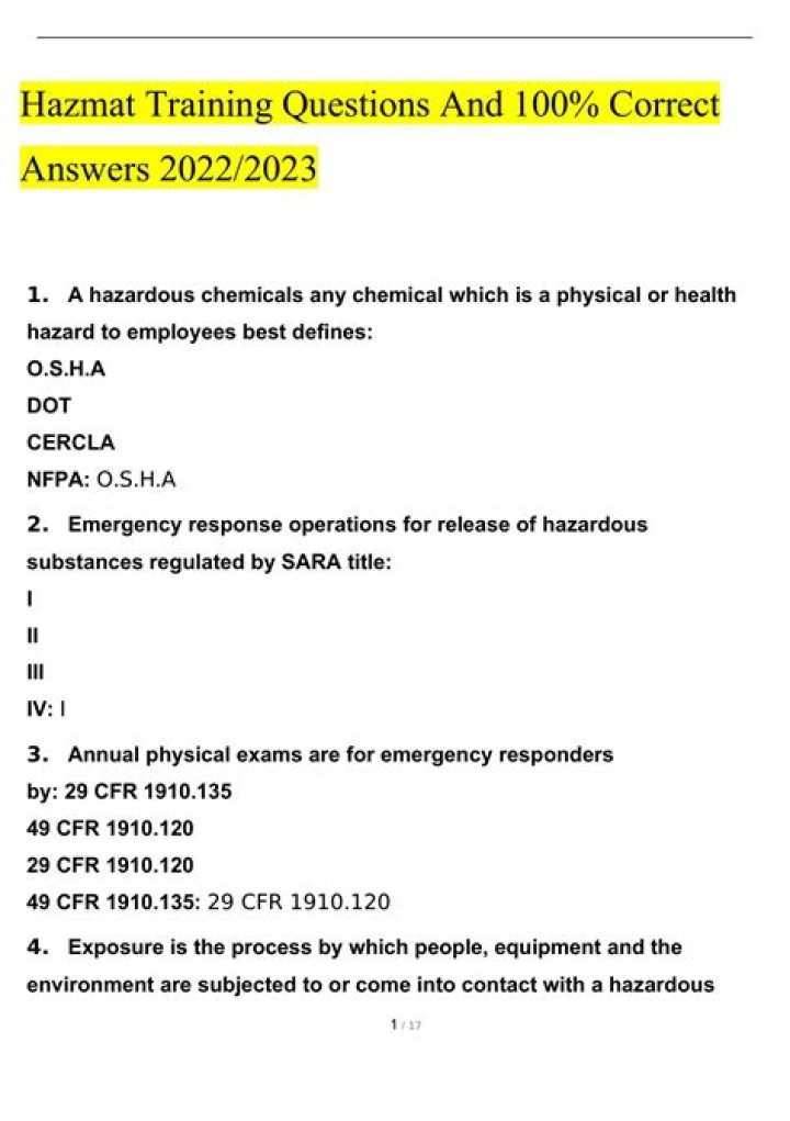 Hazmat ELDT Test Answers PDF: Official Guide & Full Solutions