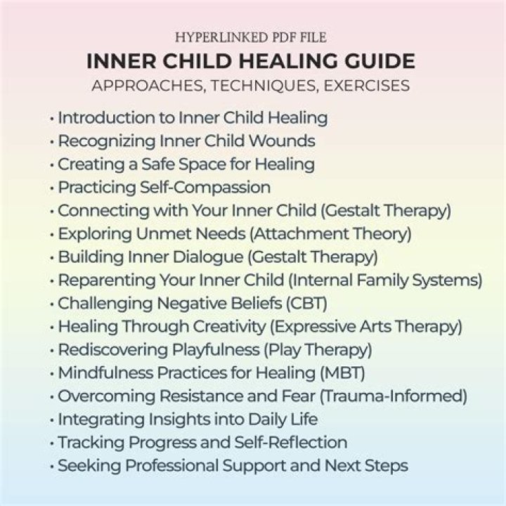 Heal Your Inner Child: Free PDF Worksheets to Restore Emotional Wholeness