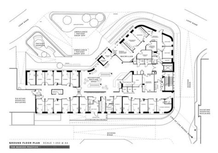 Health Center Floor Plan PDF – Detailed Layout for Efficient Patient Flow