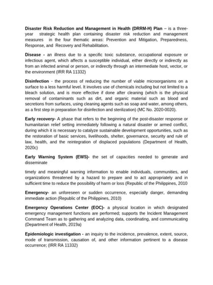 Health Disaster Management PDF: Essential Guide for Preparedness
