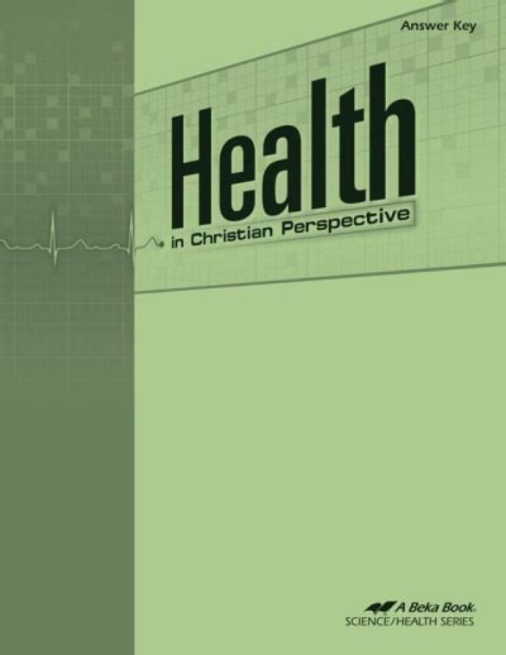 Health in Christian Perspective: Expert Answer Key PDF