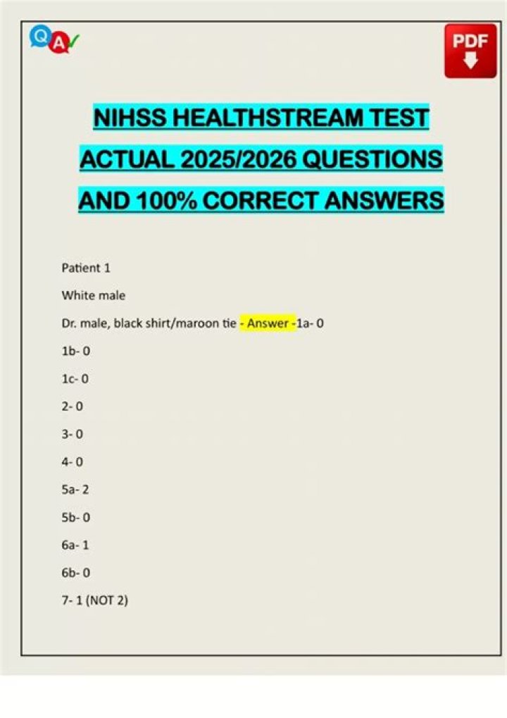 Free HealthStream EKG Test Answers PDF – Download Now