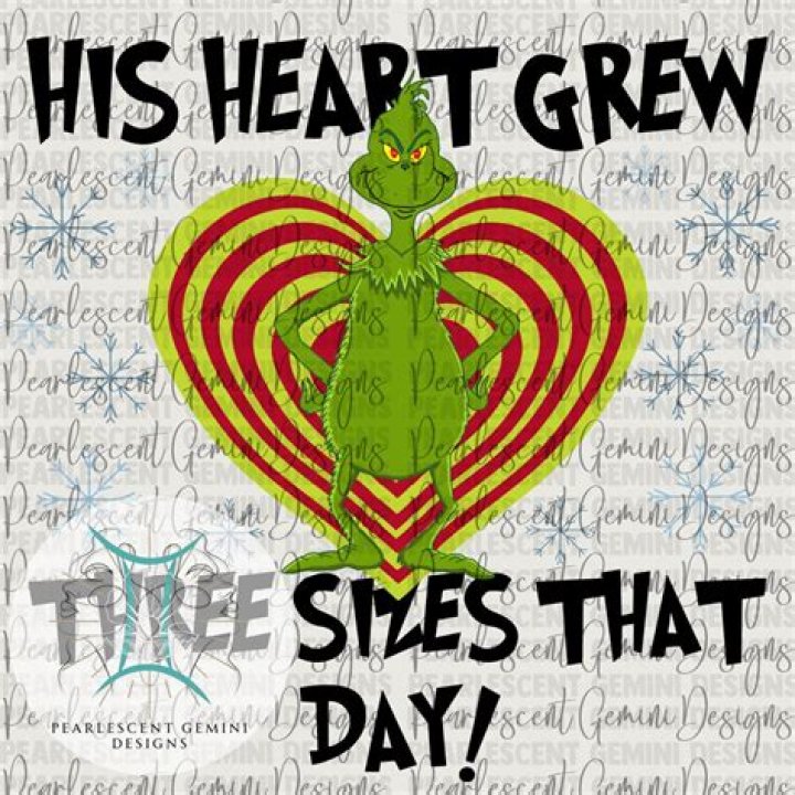 HeartBursting Happiness Grinch heart grew, Grinch heart, Grinch quotes