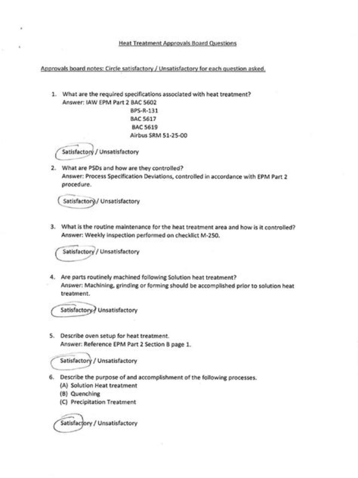 Heat Treatment Questions PDF: Expert Answers & Guide