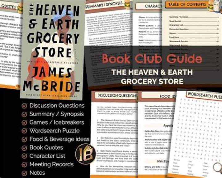 Heaven and Earth Grocery Store Book Club Questions PDF: Discussion Guide