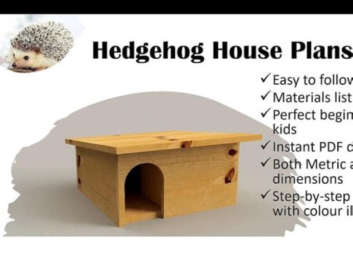 Hedge Hog House Plans PDF – Build a Wildlife-Friendly Shelter