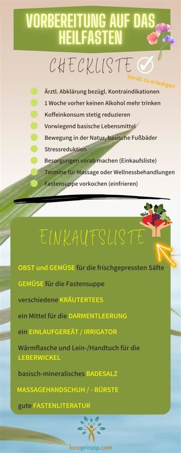 Heilfasten Plan 5 Tage PDF – 5-Tage Entgiftungs- & Fastenkurs zum Abnehmen