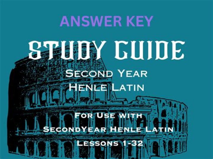 Henle Latin Second Year Answer Key PDF – Complete Solutions & Free Download