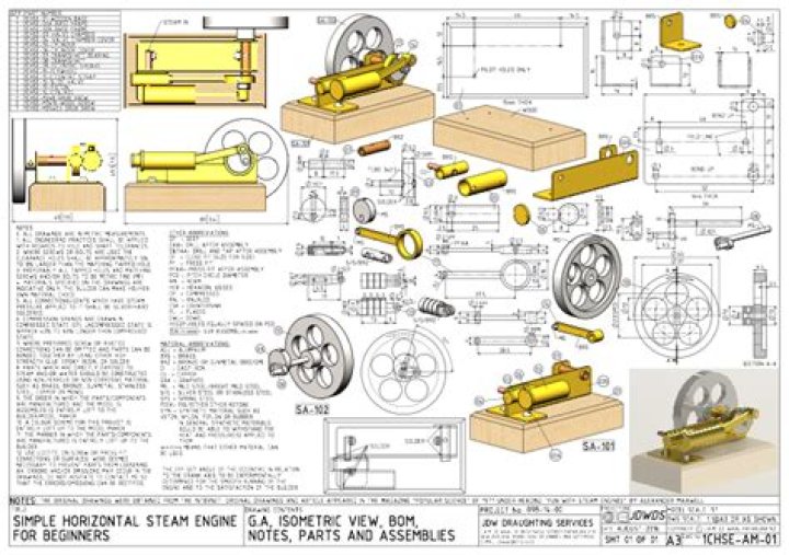 Henry Ford's First Engine Plans PDF: Rare Historical Blueprint