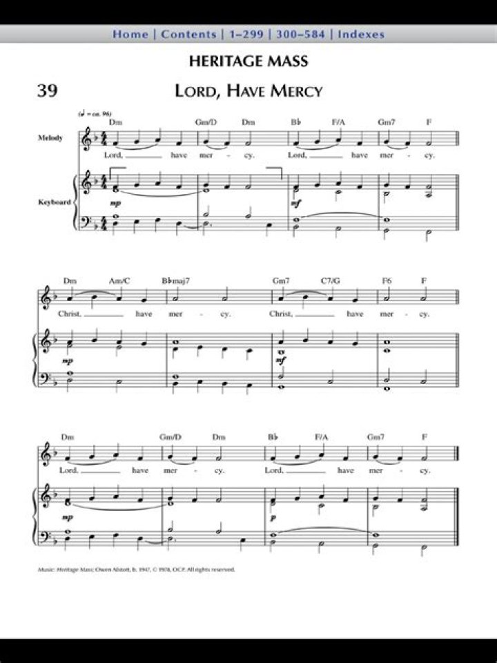 Heritage Mass Sheet Music PDF – Download Classic Choral Scores Easily