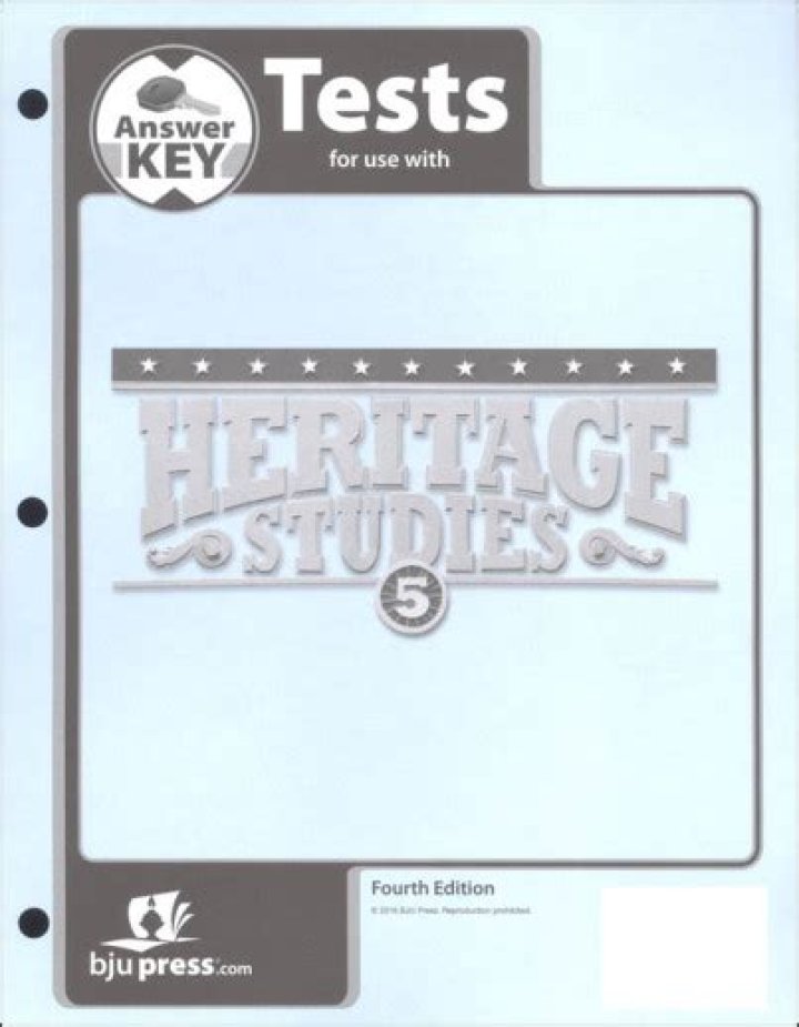 Heritage Studies 5 Answer Key PDF – Accurate Answers & Study Guide