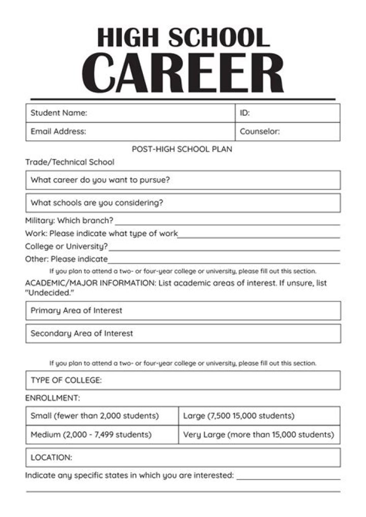 Free High School Worksheets PDF – Download Instant Study Resources