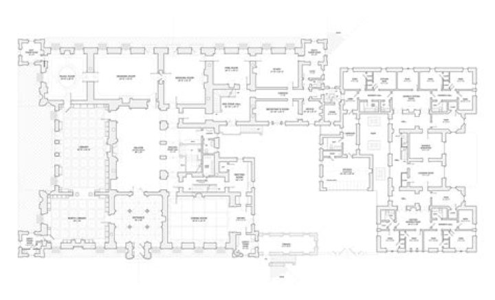 Highclere Castle Floor Plan PDF – Detailed Architectural Blueprint