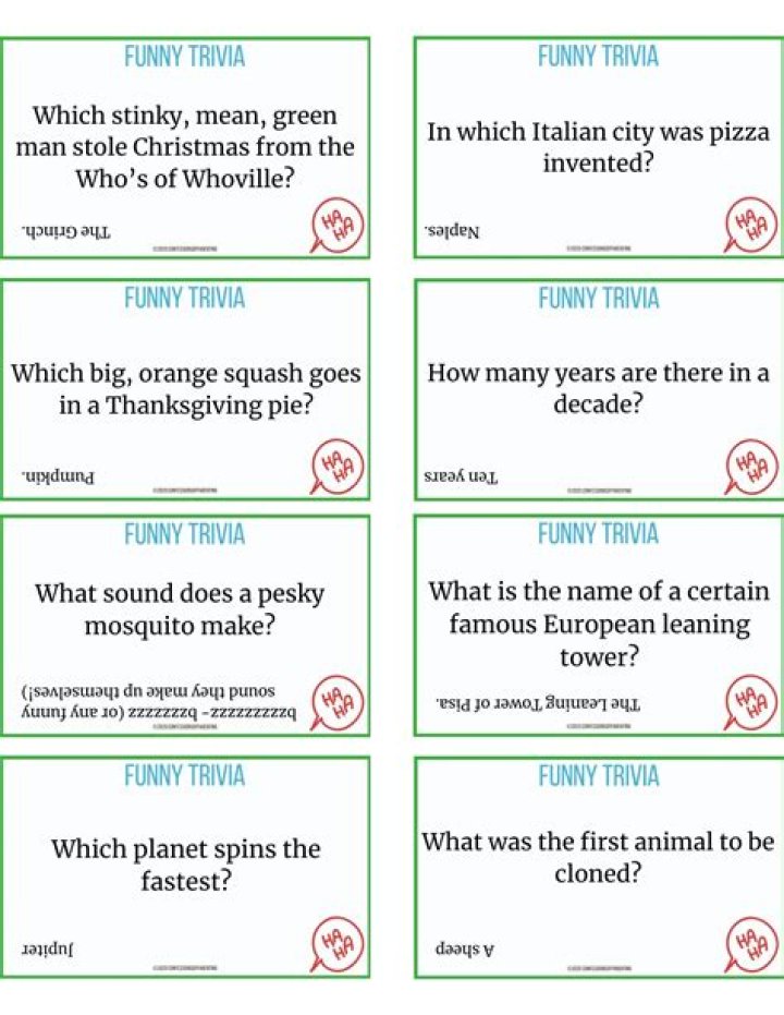 Hilarious Quiz Questions and Answers PDF Free – Instant Laughs!