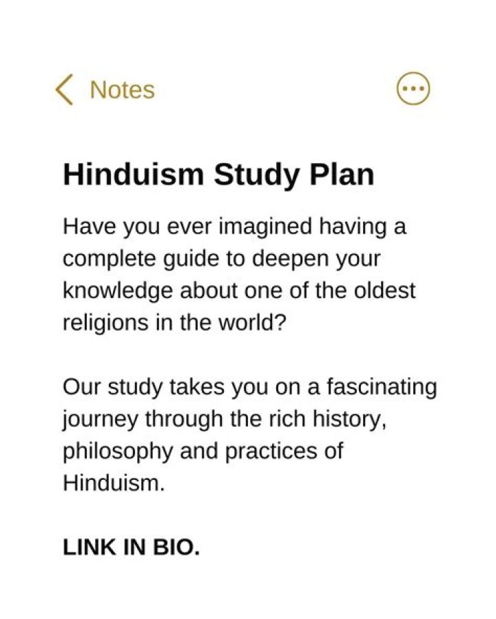 Comprehensive Hinduism Study Plan PDF for Beginners & Learners