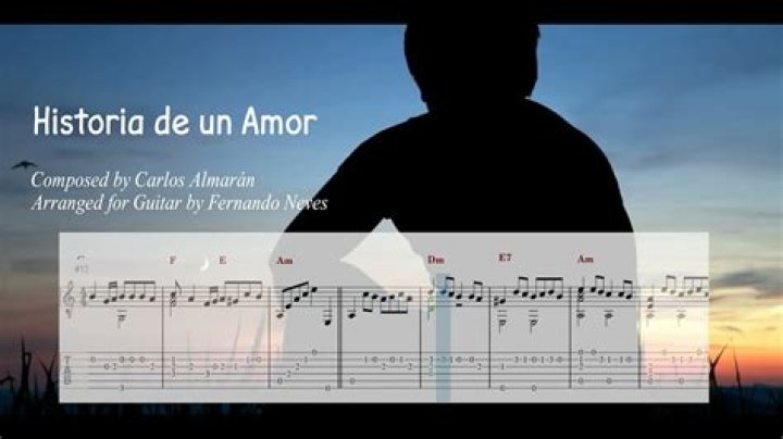 Historia de un Amor Guitar Sheet Music PDF | Download Now