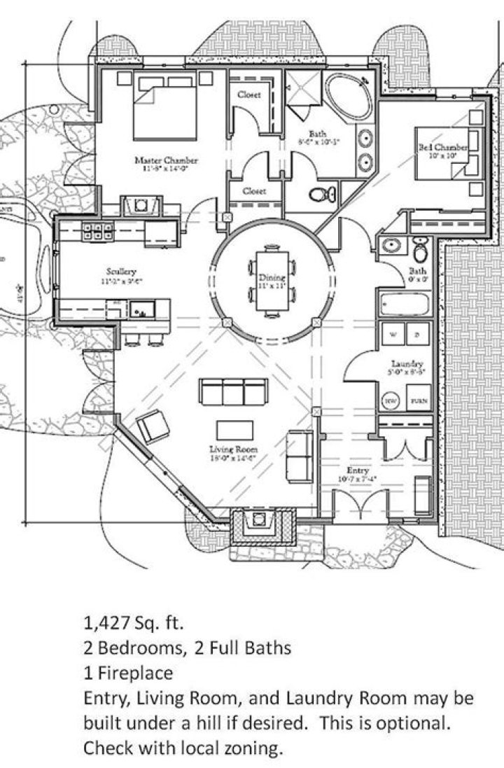Build Your Own Hobbit House with Downloadable PDF Plans
