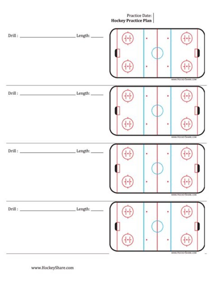 Hockey Practice Plan PDF: Structured Drills for Skill Improvement