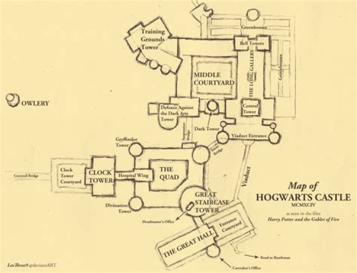 Download the Official Hogwarts Floor Plan PDF – Explore Every Hallway