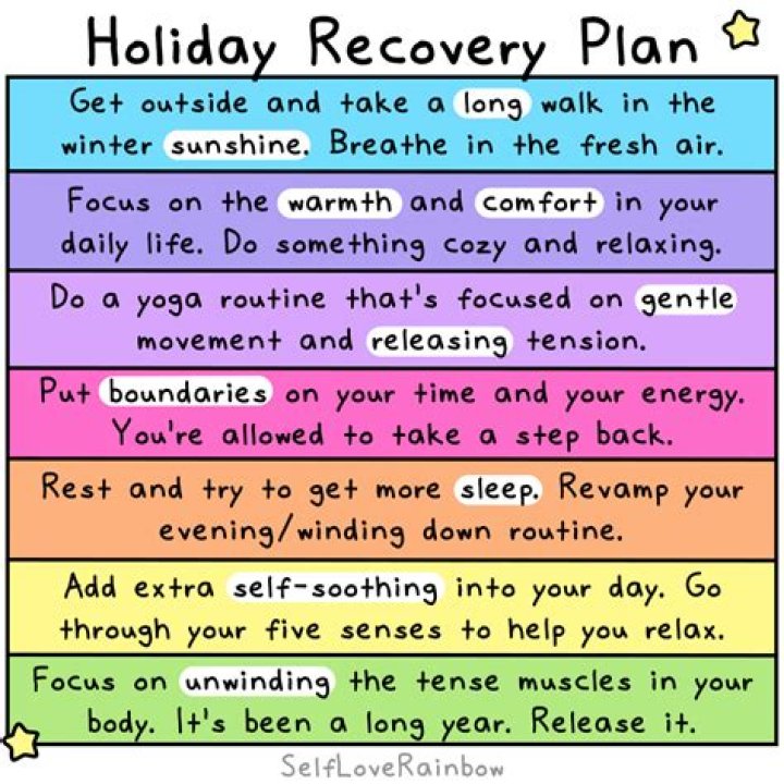 Holiday Stress Recovery Worksheet PDF: Recharge & Heal This Season
