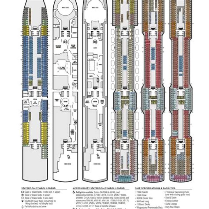 Holland America Deck Plans PDF – Download Complete Cruise Ship Layouts