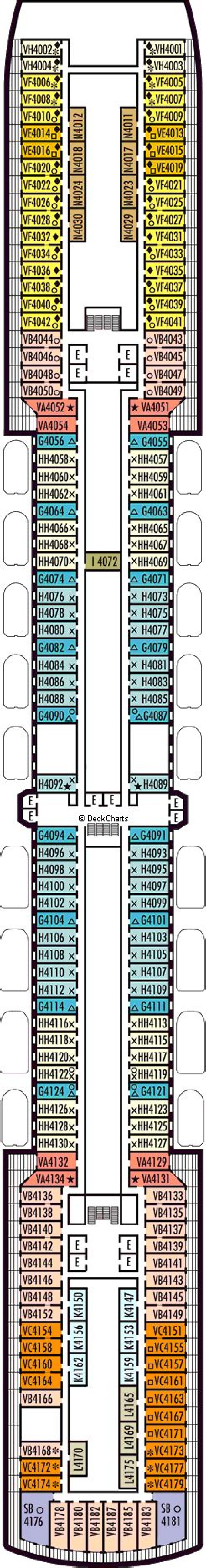 Holland America Eurodam Deck Plan PDF – Complete Stateroom Layout Guide