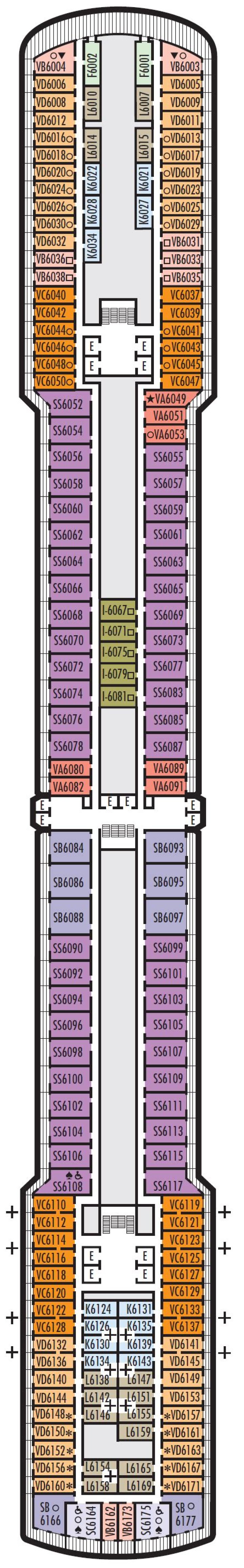 Holland America Noordam Deck Plan PDF Download