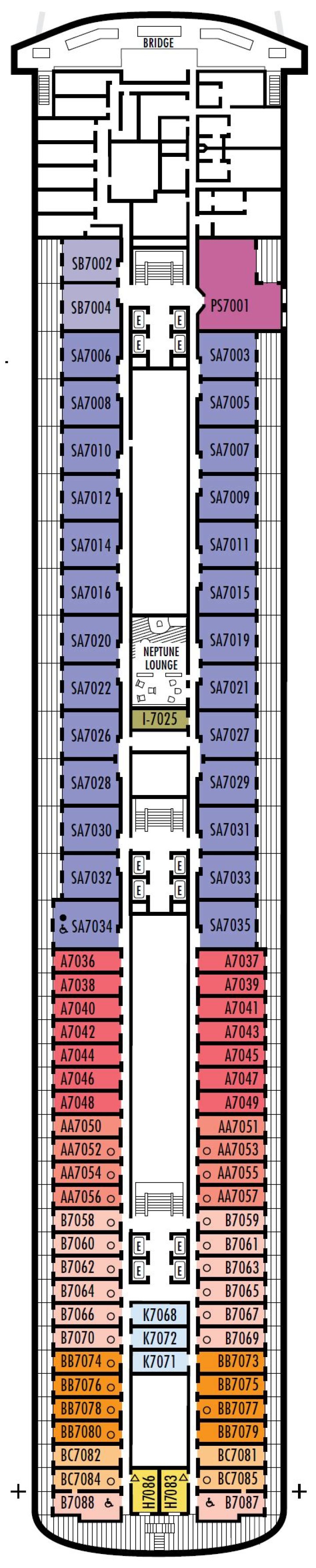 Holland America Volendam Deck Plan PDF – Full Cruise Itinerary & Layout