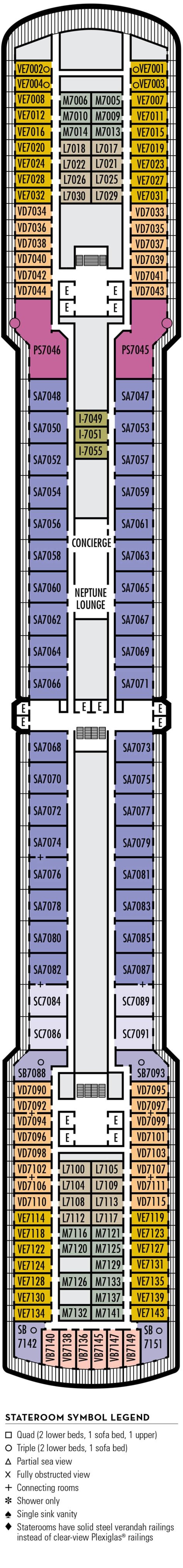 Holland America Westerdam Deck Plan PDF – Download Full Layout